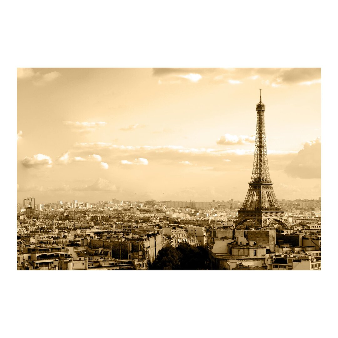 Matte Fototapete I Love Paris 1,9 m x 288 cm