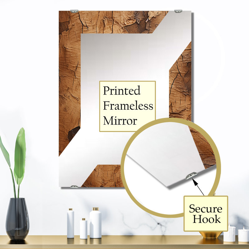 Miroir mural Kaniyha, 32 po x 24 po