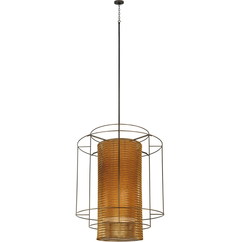 Lustre cylindrique l 60 po Maille