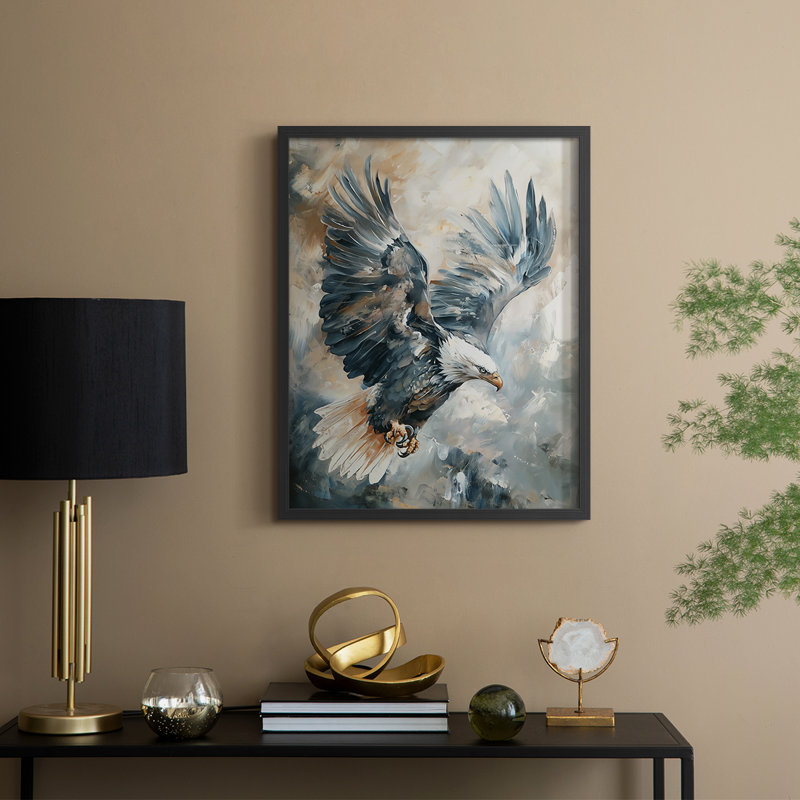 ANIMALS Series CXVII - reproduction encadrée de qualité supérieure - prête à être accrochée - aucun clou requis