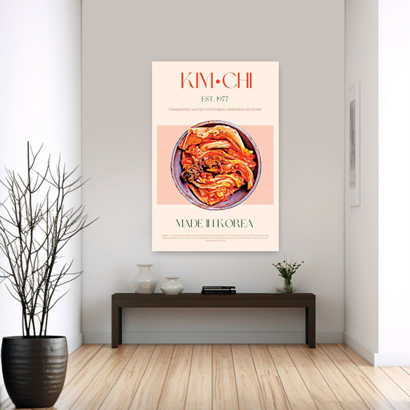 Authentic Korean Kimchi by Nazma Khokhar - Wrapped Canvas Print, 152.4 cm H x 101.6 cm W