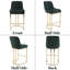 Besik Counter Stool with Metal Frame-446052280
