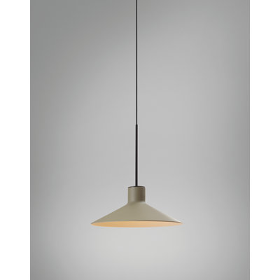 Platet 1 - Light Black Cone Pendant