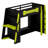 Multifunctional Loft Bed With Study Desk, Ample Storage Shelves & Customizable RGB Illumination-967856574
