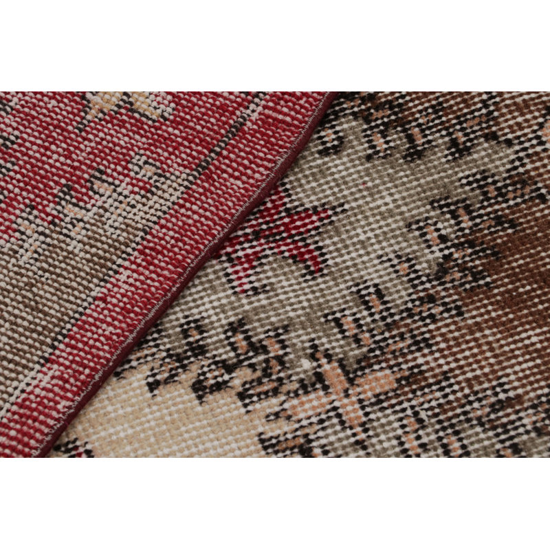 One-of-a-Kind Rectangle 4’7x7’8’’ Hand Knotted Area Rug