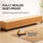 Bamboo TV Stand 2 Doors 47 Inch Color-46327072