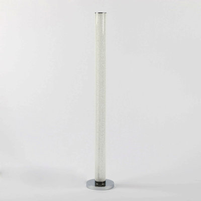 Lampe sur pied 49 po à colonne en cristal 49 "Illuminari
