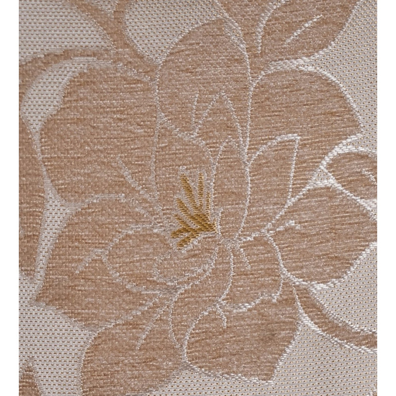 Darionne Floral Square Throw Cushion, Cream, 55 x 55cm