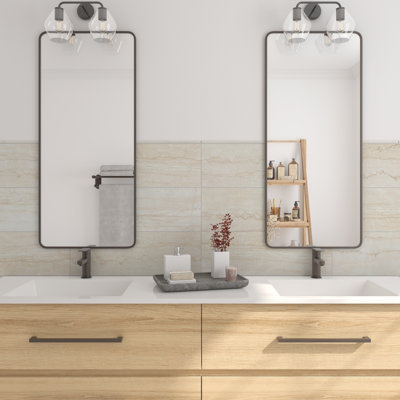 Carrelage mural en céramique 8 po x 24 po Itona mat (10 pièces par carton) (12,80 pieds carrés par carton)