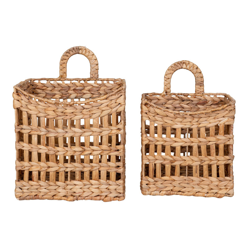 Bay Isle Home Amayrani Water Hyacinth Decorative Basket