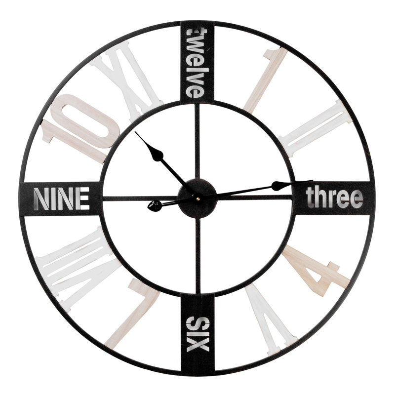 Brookside Wood Wall Clock