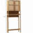 Toilet storage rack, independent bathroom, laundry room, space saving, natural color