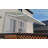 ALEKO Motorized Retractable Outdoor Awning with White Frame-63871949-111027051