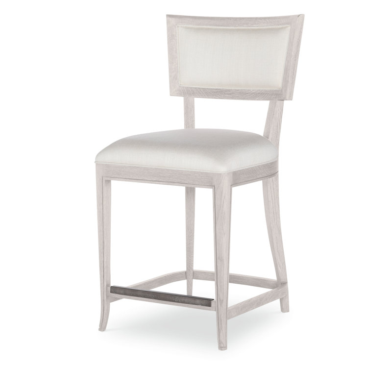 Liam Counter Stool, Off White, White