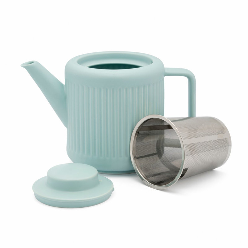 Bredemeijer 1200ml Stainless Steel, Light Blue
