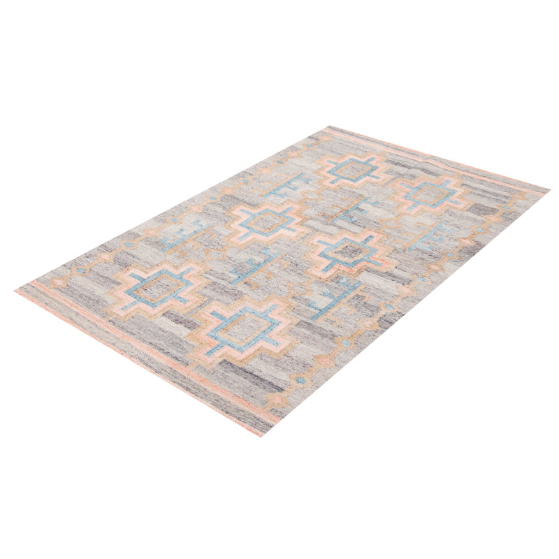 Wool Abstract Indoor Rug