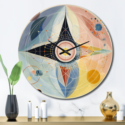 Horloge murale Universal Blossoming Pastel Harmony III