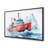 Breaking the ice - 36"x48" Framed canvas