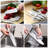 Velaze 16 Piece Stainless Steel Knife Block Set