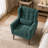 Kawonna Modern Accent Chair,Chenille Arm Chairs for Living Room,Upholstered Mordern Armchair,Comfy Soft Padded Lounge Chair in Small Space, Bedroom, w/Pillow, Solid Wood Leg-675996318