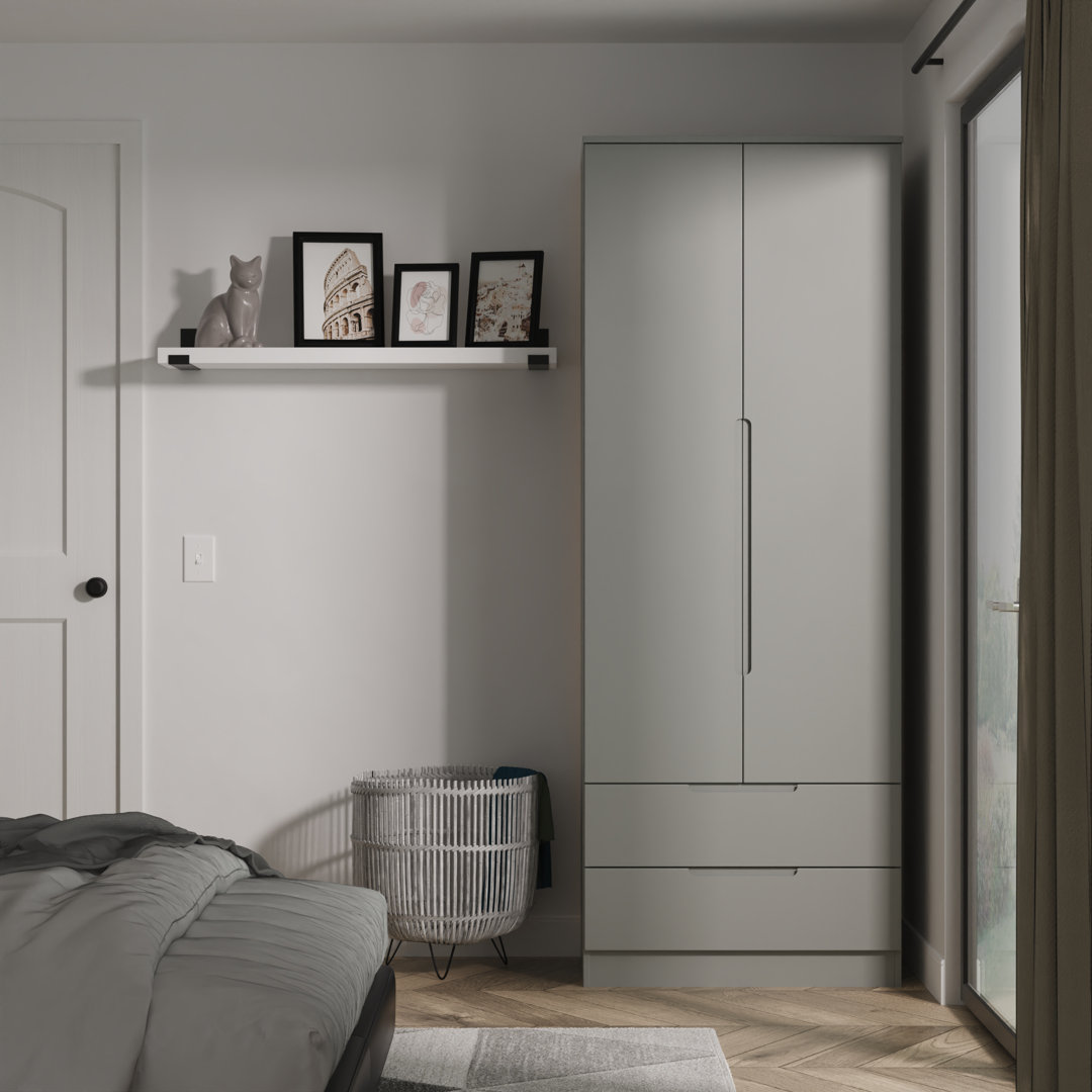 Fully Assembled 2 Door Wardrobe