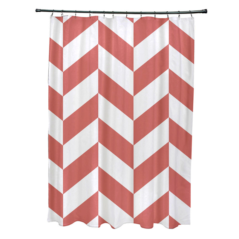 Rideau de douche Joshi, Orange