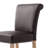 Upholstered Faux Leather Dining Chairs with Nailhead Trim, Waterproof Kitchen Chairs with Solid Wood Legs for Dining Room-84118437-116817690