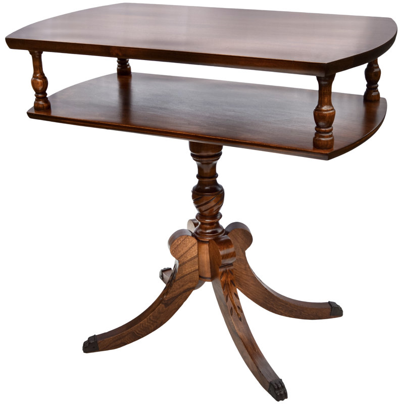 Solid Wood End Table