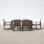 Joly 87" Eucalyptus Patio Dining Set