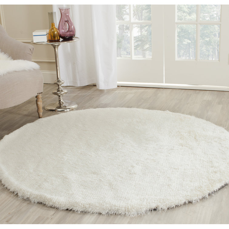 Chamira Shag Hand Tufted Performance Abstract Rug