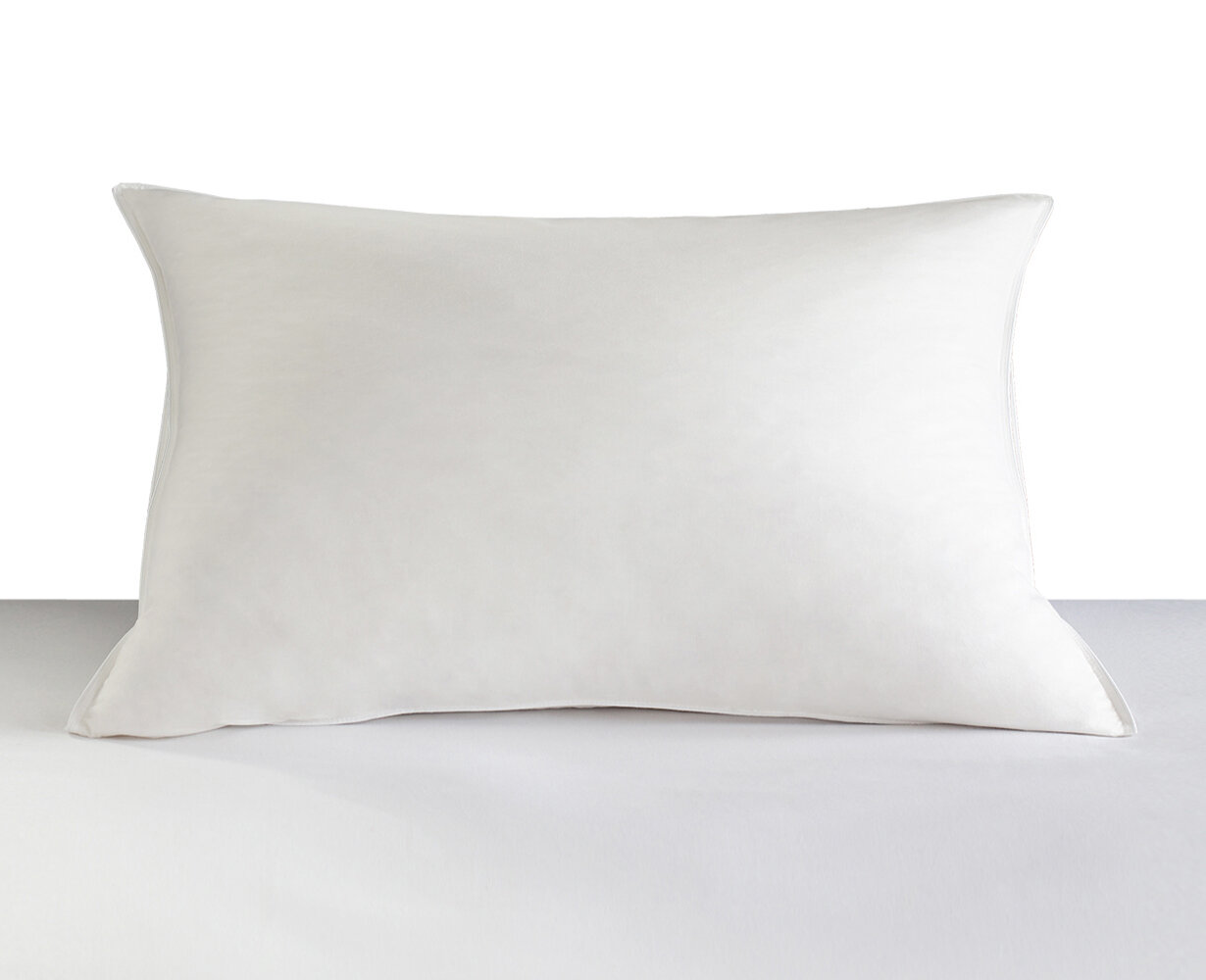 100% Cotton Cover, Feather & Down Pillow, Best use for Decorative Pillows &  for Firm Sleepers, , Size 16x24