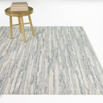 Andreas Cream Abstract Camo Area Rug