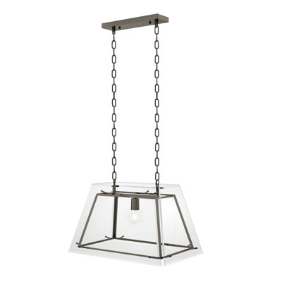 Azure 1 - Light Bronze Lantern Pendant