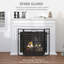 Doline 4 Panel Steel Fireplace Screen