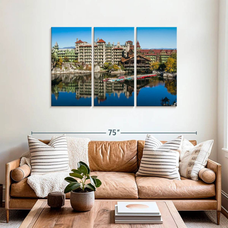 Lilie Mohonk Mountain House, 36" H x 57" W