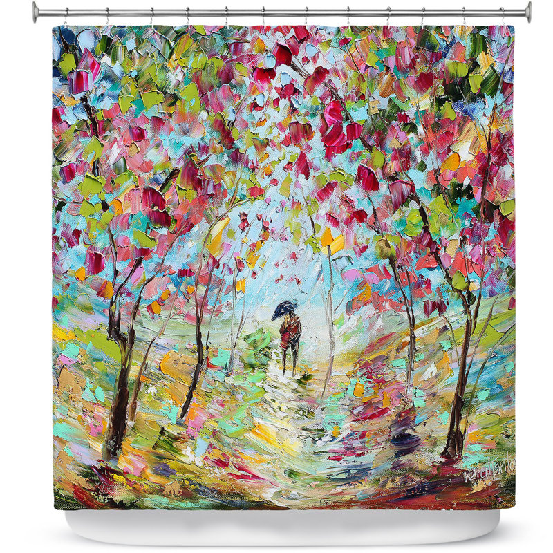 Floral Shower Curtain