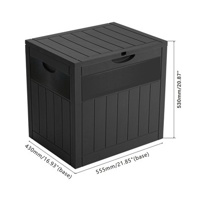 126L Waterproof Large Plastic Storage Box with a Padlock