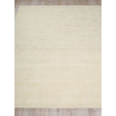 Cavallo Modern handloomed Nylon/Wool Beige Area Rug