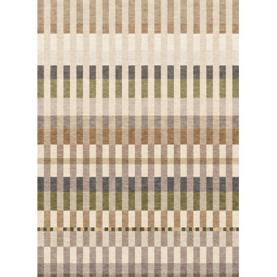 Well Woven Apollo Rove Loom Stripe Washable Flatweave Area Rug