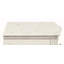 Table de chevet au fini blanc antique