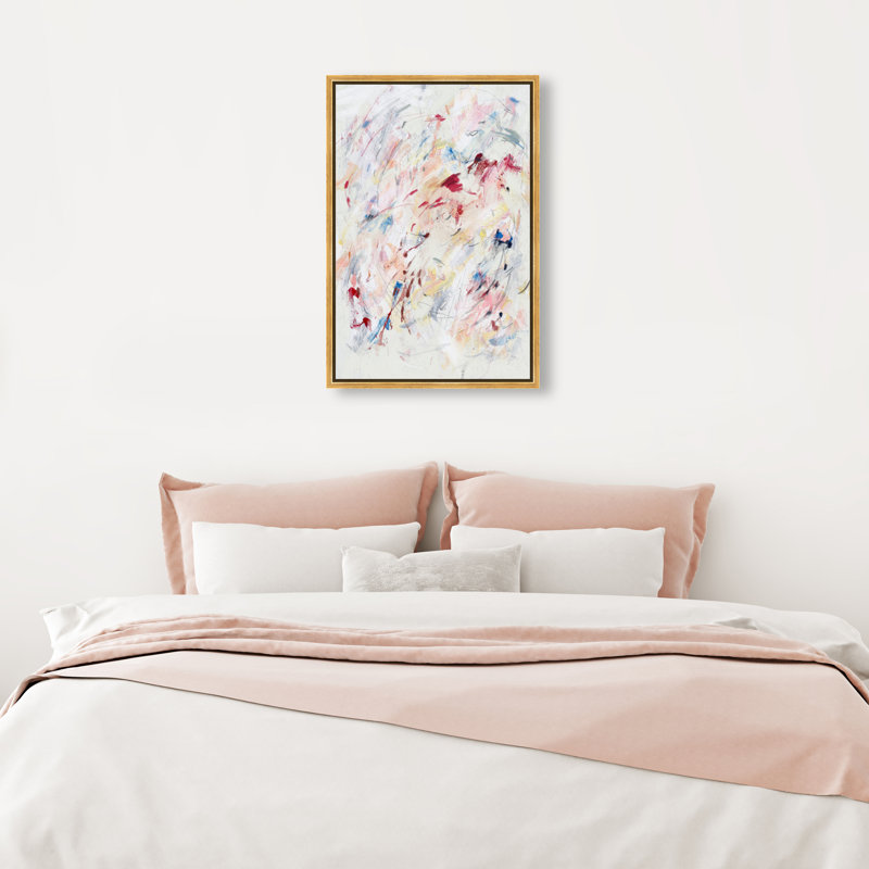Is It Love Print by Oliver Gal, 16"H x 11"W, Gold Floater Frame