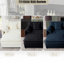 Chenille moderne, surdimensionnée. 3 places pour le salon, la chambre à coucher. Doux et confortable. Dimensions extra-larges. Assemblage personnalisable. Canapé modulaire de 34,36 po de hauteur noir. Siège de détente supplémentaire. Avec