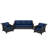 Aleira 5-Person Outdoor Seating Set with Plush Cushions-93137441