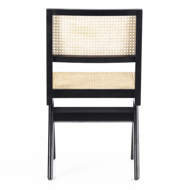 Chaise de salle à manger Brijido, Noir
