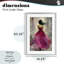 «After Midnight Girl in Gown», reproduction encadrée sous verre, design par Annabelle Hall-476745053-476745051