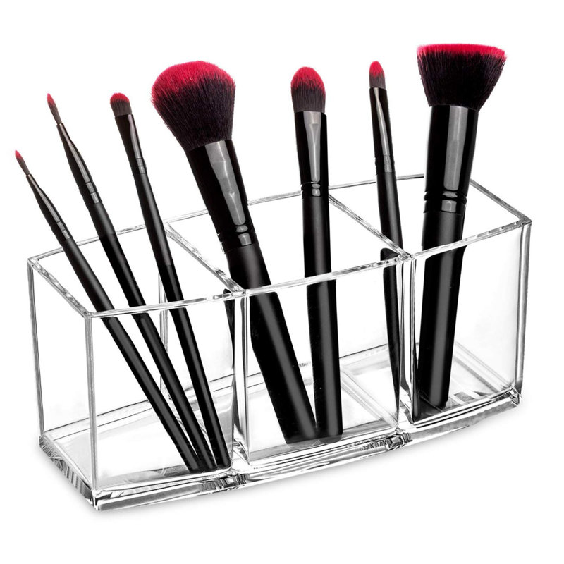 Organisateur de maquillage en plastique Khurum, Transparent
