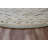 Round Rug Hand Tufted Wool Geometric Indoor Rug-368657683