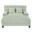 Modern Recliner Lounge Chaise With LED Lights And Adjustable Backrest,57.1" Sofa Bed Chenille Upholstered Lounge Sofa Chair-451031848