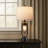 27” Rustic Farmhouse Table Lamp Set With Night Light And USB Ports (Set of 2)-117105044