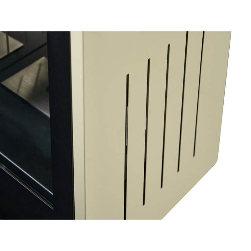 Adam Bellini Bio Ethanol Stove, Cream